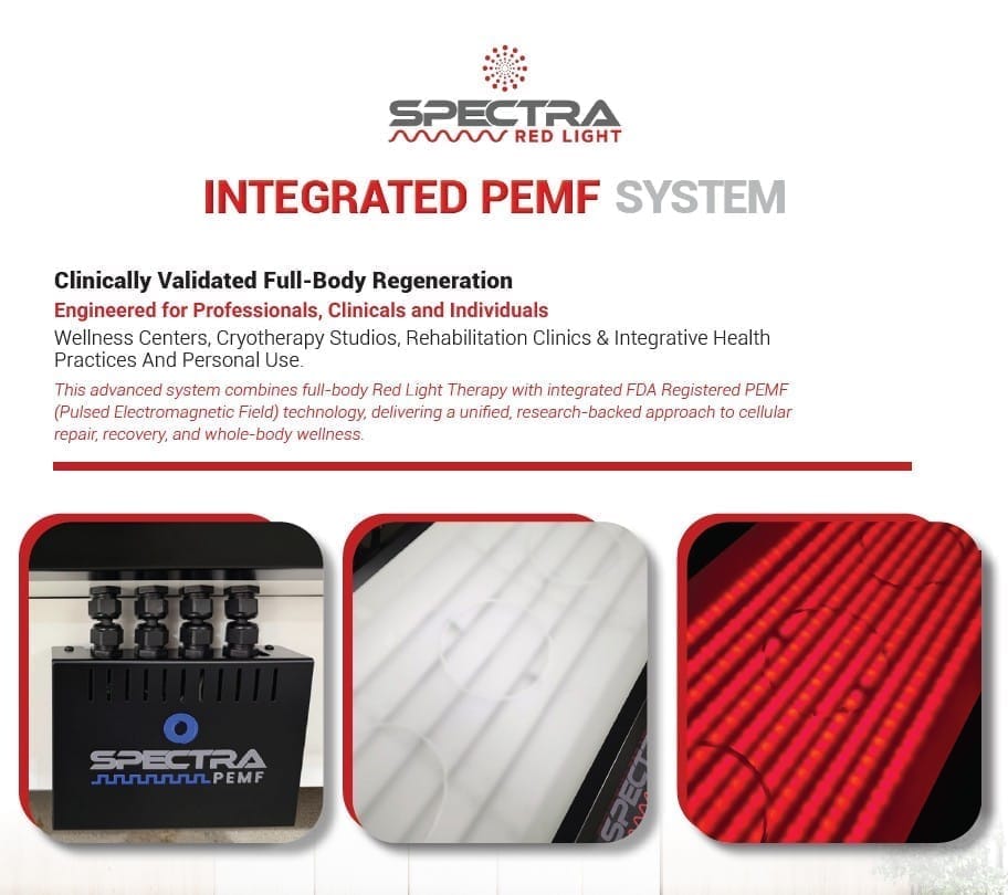 Spectra Integrated PEMF - Spectra Red Light